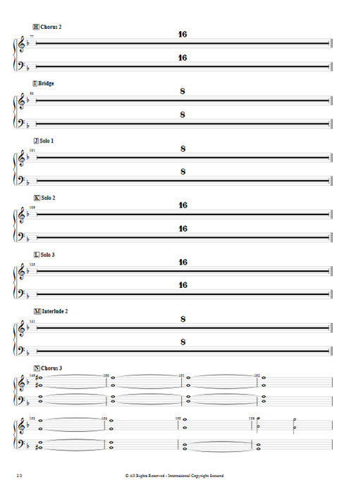 Rise Extreme guitar pro tab Strings Full Score mysongbook