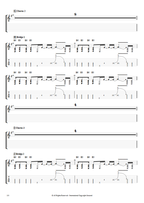 Hunger Strike Temple of the Dog guitar pro tab EGuitarIV Full Score mysongbook