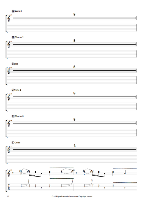 Mary Jane's Last Dance Tom Petty guitar pro tab EGuitarIII Guitars, Bass & Backing Track mysongbook